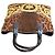 Borsa tote Vanitas in velluto nero Barocco Gianni Versace con corona dorata - vista 6