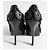 Tacchi decorati con camelia 3D Chanel Primavera 2010 Nero - vista 6