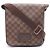 Borsa a Spalla Brooklyn PM Louis Vuitton Marrone Damier ebene
