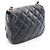 Borsa a Spalla in Pelle di Agnello Nera Matelassé Chanel Nero - vista 2