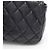 Borsa a Spalla in Pelle di Agnello Nera Matelassé Chanel Nero - vista 6