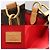 Borsa Tote Sac Plat PM Monogram Louis Vuitton Marrone - vista 10