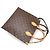 Borsa Tote Sac Plat PM Monogram Louis Vuitton Marrone - vista 4
