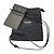Céline Borsa a spalla con pochette mobile in tela e pelle di agnello Celine Triomphe Nero - vista 10