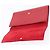 Borsa Clutch Y Line in pelle rossa e oro SAINT LAURENT 311213 Auth 170930 Rosso D'oro - vista 13
