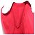Borsa Clutch Y Line in pelle rossa e oro SAINT LAURENT 311213 Auth 170930 Rosso D'oro - vista 18