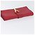 Borsa Clutch Y Line in pelle rossa e oro SAINT LAURENT 311213 Auth 170930 Rosso D'oro - vista 6