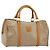 Céline Borsa a mano in tela Macadam CELINE PVC beige oro Auth ti3725 D'oro