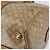 Céline Borsa a mano in tela Macadam CELINE PVC beige oro Auth ti3725 D'oro - vista 12