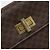 Céline CELINE Macadam Canvas Handtasche aus PVC-Leder in Braun und Gold Auth 172055 Golden - Ansicht 14