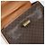 Céline CELINE Macadam Canvas Handtasche aus PVC-Leder in Braun und Gold Auth 172055 Golden - Ansicht 17