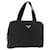 PRADA Borsa a mano in nylon nero argento Auth BA10663