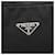 PRADA Borsa a mano in nylon nero argento Auth BA10663 - vista 15