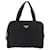 PRADA Borsa a mano in nylon nero argento Auth BA10663 - vista 2