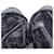 PRADA Borsa a mano in nylon nero argento Auth BA10663 - vista 20