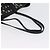 Borsa Tote in Pelle Nera e Oro Autentica BA10659 Jimmy Choo Nero D'oro - vista 7