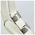 Borsa a Spalla Vala in Pelle Bianca e Argento di Salvatore Ferragamo Auth BA10620 Bianco - vista 15