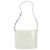 Borsa a Spalla Vala in Pelle Bianca e Argento di Salvatore Ferragamo Auth BA10620 Bianco - vista 2