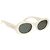 Gafas de sol GUCCI de plástico blancas Auth BA10540A Blanco