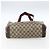 Borsa tote in PVC beige e rosso della linea Sherry GG Supreme di GUCCI Auth ti3662 - vista 9