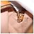 Borsa a Spalla Gucci Micro GG Supreme Disney PVC Beige Oro 602536 Auth 171854SAM D'oro - vista 20