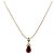 Collana in pietre colorate e strass Christian Dior metallo oro Auth am10778V D'oro