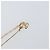 Collana in pietre colorate e strass Christian Dior metallo oro Auth am10778V D'oro - vista 14