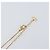 Collana in pietre colorate e strass Christian Dior metallo oro Auth am10778V D'oro - vista 7