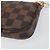 LOUIS VUITTON Mini Pochette Pouch Damier Ebene T&B N58011 Auth 171153 - vista 16