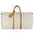 LOUIS VUITTON Borsa Boston Keepall Bandoulière 55 Damier Azur N41429 Auth 166321 - vista 13