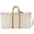 LOUIS VUITTON Borsa Boston Keepall Bandoulière 55 Damier Azur N41429 Auth 166321 - vista 2