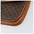 Céline Borsa a Spalla in Tela Macadam CELINE in Pelle PVC Marrone Oro Auth 172001 D'oro - vista 10