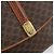 Céline Borsa a Spalla in Tela Macadam CELINE in Pelle PVC Marrone Oro Auth 172001 D'oro - vista 14