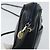 Borsa a Spalla Christian Dior in Pelle Blu Navy Oro Auth bs33276 D'oro - vista 15
