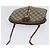 Borsa Sherry Line GG Supreme Web di GUCCI in PVC beige e oro 904 02 047 Auth BA10668 D'oro - vista 6