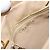 Borsa a spalla matelassé in pelle CHANEL con catena beige oro CC Auth 169546 D'oro - vista 15