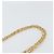 Borsa a spalla matelassé in pelle CHANEL con catena beige oro CC Auth 169546 D'oro - vista 8