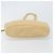 Borsa a spalla matelassé in pelle CHANEL con catena beige oro CC Auth 169546 D'oro - vista 9