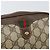 Gucci Borsa GG Supreme Web Sherry Line in PVC beige e oro 156 02 066 Auth 171353 D'oro - vista 14