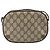 Gucci Borsa GG Supreme Web Sherry Line in PVC beige e oro 156 02 066 Auth 171353 D'oro - vista 3