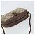 Gucci Borsa GG Supreme Web Sherry Line in PVC beige e oro 156 02 066 Auth 171353 D'oro - vista 6