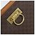 Céline Borsa a Spalla in Tela Macadam CELINE in Pelle PVC Marrone Oro Auth 171609 D'oro - vista 14