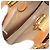 Céline Borsa a Spalla in Tela Macadam CELINE in Pelle PVC Marrone Oro Auth 171609 D'oro - vista 16