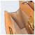 Céline Borsa a Spalla in Tela Macadam CELINE in Pelle PVC Marrone Oro Auth 171609 D'oro - vista 17