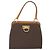 Céline Borsa a Spalla in Tela Macadam CELINE in Pelle PVC Marrone Oro Auth 171609 D'oro - vista 3