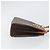Céline Borsa a Spalla in Tela Macadam CELINE in Pelle PVC Marrone Oro Auth 171609 D'oro - vista 4
