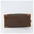 Céline Bolso de mano de lona Macadam CELINE en cuero PVC marrón dorado Auth 171069 Castaño - vista 9