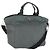 PRADA Tote Bag Nylon 2way Grau Silber Auth ka2252 Braun
