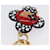 LOUIS VUITTON LV x YK Porte Cles Vivienne Charm metal Black M01145 Auth 168054SM  - view 6