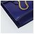 Céline Borsa a mano CELINE in pelle blu oro Auth 171994 D'oro - vista 11